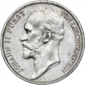 Liechtenstein - Johann II. (1858 - 1929) 2 Kronen 1912