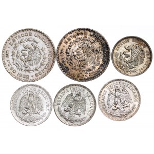 Mexiko - LOT - 6 ks
