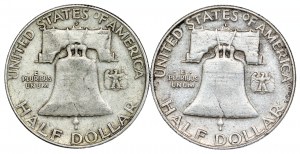 United States - 1957, 1958 Half Dollar