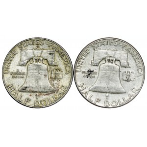 United States - 1962, 1963 Half Dollar