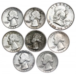 United States - Half and Quarter Dollar LOT