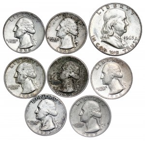 United States - Half and Quarter Dollar LOT