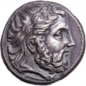 Greek, KINGS of MACEDON. Philip II. 359-336 BC. AR Tetradrachm