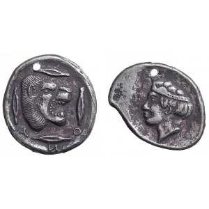 Greek, AR Tetradrachm 2 pcs