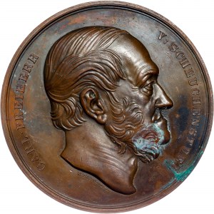 Austria-Hungary - Carl Freiherr von Scheuchenstuel, Medal 1864