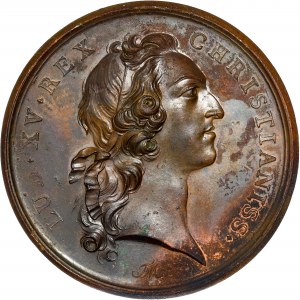 France - Louis XV, la prise d'Ypres, par Marteau, 1744 Paris