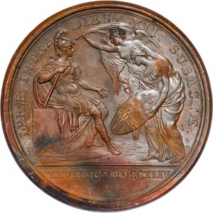 France - Louis XV, la prise d'Ypres, par Marteau, 1744 Paris
