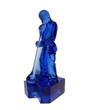 METALLURGIST GLASS FIGURINE