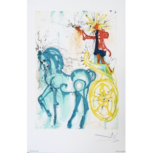 Salvador Dali (1904 - 1989), Le Cheval de Triomphe (The Horse of Triumph). From the series: Les Chevaux de Dali (Daliinian Horses), 1983.