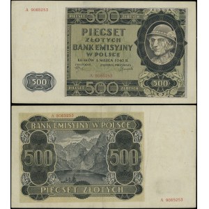Poland, 500 zloty, 1.03.1940