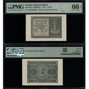 Poland, 1 zloty, 1.08.1941