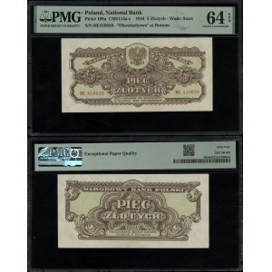 Polska, 5 złotych, 1944