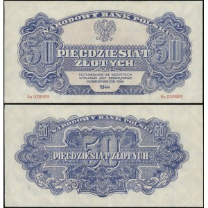 Poland, 50 zloty, 1944