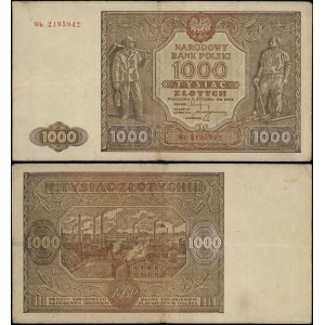 Poland, 1,000 zloty, 15.01.1946