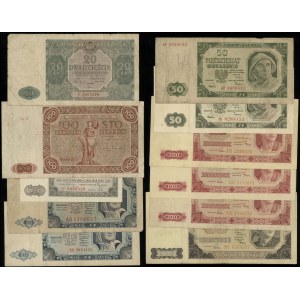 Poland, set of 11 banknotes, 1946-1948