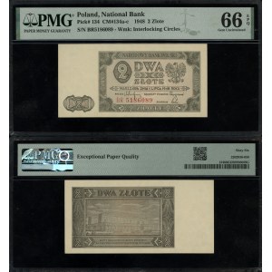 Poland, 2 zloty, 1.07.1948