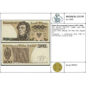 Pologne, 500 zloty, 1.06.1979