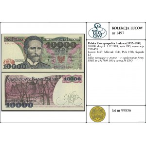Polska, 10.000 złotych, 1.12.1988