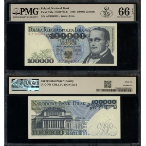 Polen, 100.000 PLN, 1.02.1990