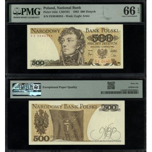 Pologne, 500 PLN, 1.06.1982