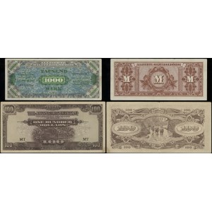 Niemcy, zestaw 2 banknotów, 1944