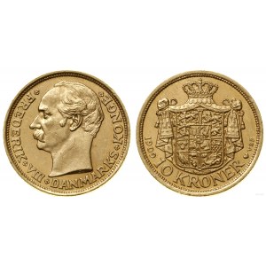 Denmark, 10 kroner, 1909 VBP, Copenhagen