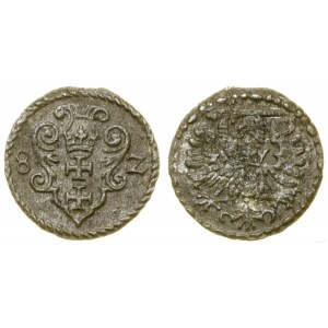 Polsko, denár, 1582, Gdaňsk
