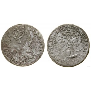 Polska, trojak, 1685, Kraków