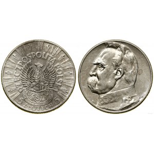 Poland, 5 zloty, 1934 S, Warsaw