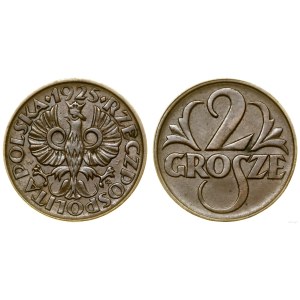 Polska, 2 grosze, 1925, Warszawa