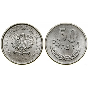 Polska, 50 groszy, 1965, Warszawa