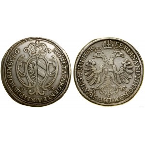 Allemagne, thaler, 1638, Nuremberg