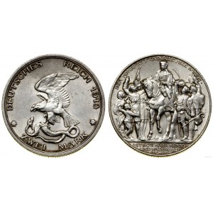 Germany, 2 marks, 1913, Berlin