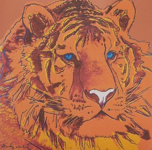 Andy Warhol, Siberian Tiger from the series 