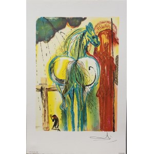 Salvador DALI (1904-1989) Le Centurion Z cyklu: Les Chevaux de Dali (Daliinian Horses), 1983
