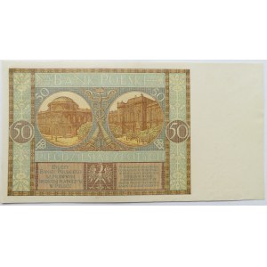 Polska, II RP, 50 złotych 1929, seria EP, UNC-