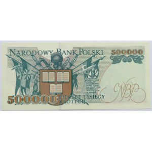 Polska, III RP, 500 000 złotych 1993, seria Z, UNC