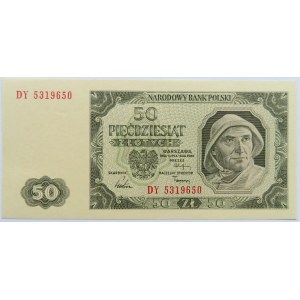 Polska, RP, 50 złotych 1948, seria DY, UNC