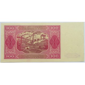 Polska, RP, 100 złotych 1948, seria IA, UNC-