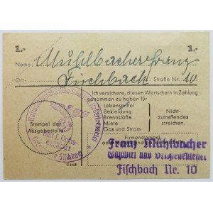 Niemcy, Pomoc zimowa dla narodu niemieckiego, 1 marka 1943/44
