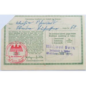 Niemcy, Pomoc zimowa dla narodu niemieckiego, 1 marka 1940/41