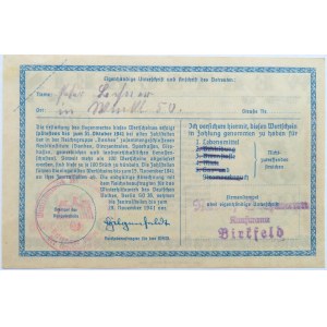 Niemcy, Pomoc dla narodu niemieckiego, 5 marek 1940/41, seria B