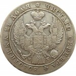 Rosja, Mikołaj I, 1 rubel 1836 HG, Petersburg, ładny