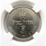 Polska, III RP, 10000 złotych 1991, Rocznica Konstytucji 3 Maja, NGC MS66