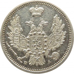 Rosja, Mikołaj I, 10 kopiejek 1850 PA, Petersburg