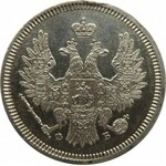 Rosja, Aleksander II, 20 kopiejek 1857 FB, Petersburg