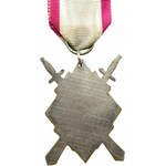 Polska, II RP, odznaka pamiątkowa Armii gen. J. Hallera, tzw. Miecze Hallerowskie z dyplomem nadania