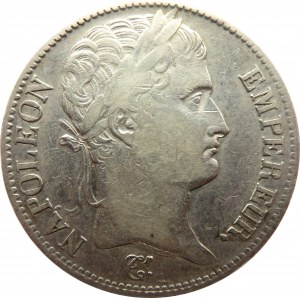 Francja, Napoleon Bonaparte, 5 franków 1808, Paryż