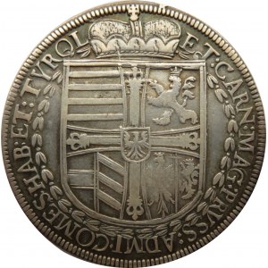 Austria, arcyksiąże Maksymilian, talar, 1614, Hall