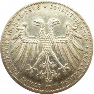 Niemcy, Frankfurt, cesarz Johann, talar 1848, Frankfurt